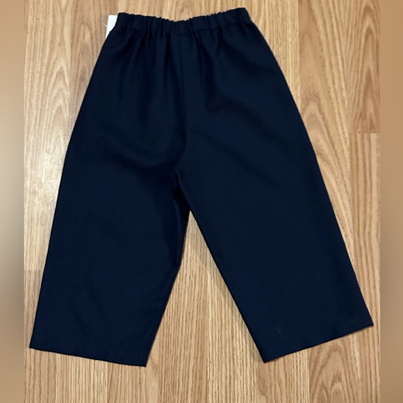 Little Ones Elastic Waist Navy Blue Dress Pants - Size 18mo-24mo - New w/ Tags - Picture 4 of 6